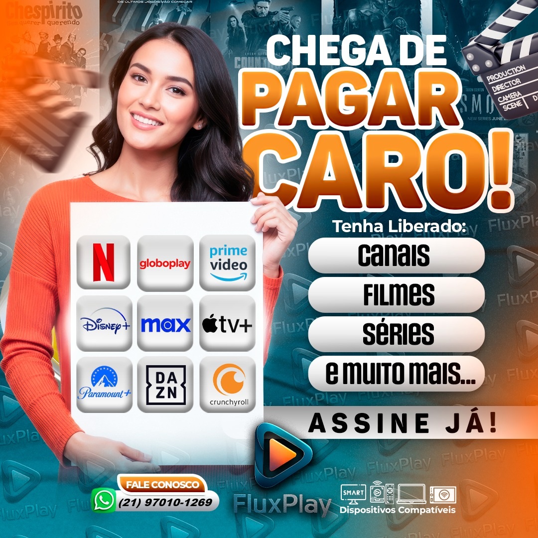Chega de pagar caro - FluxPlay
